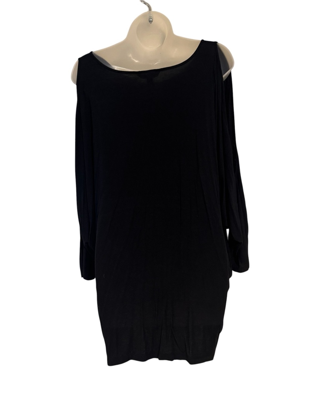 Ralph Lauren Black Cold Shoulder & Upper Arm Casual Top PLUS: 2X #L - Picture 4 of 6